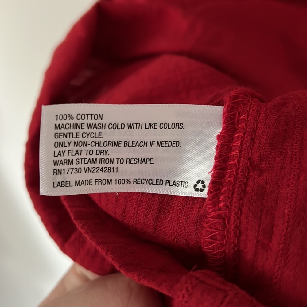 Red Blouse - Picture 5 of 6